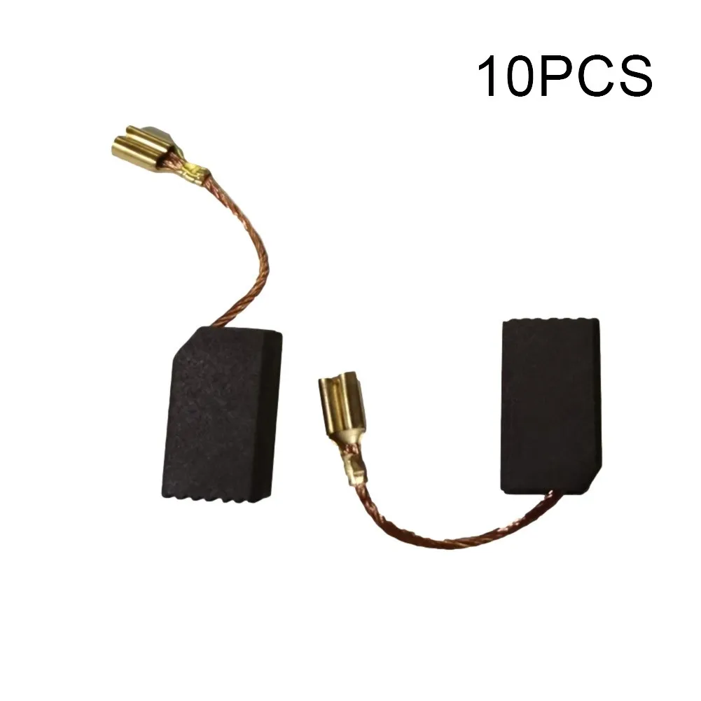 

5 пар угольных щеток 6*9*16 мм угольные щетки электрическая дрель электрический тормозной двигатель часть электроинструмент замена