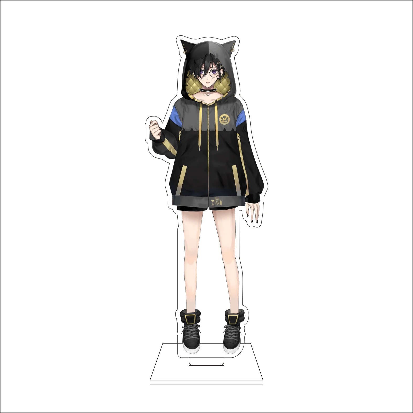 16CM Anime Virtual YouTuber Cosplay Acrylic Figure Stand Plate Nekomasu Tokino Sora Ornaments Gifts view 5