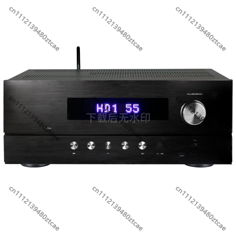 7-Channels AV Receiver 5.3.2 Dolby Atmos DTS:X 4K HDMI Bluetooth Home Theater Power Amplifier