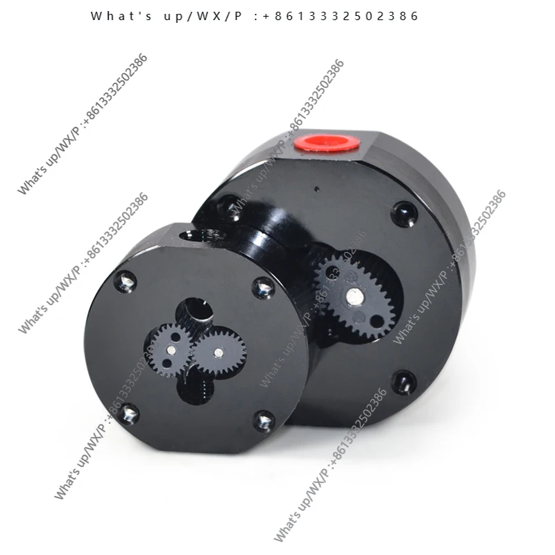 Accuracy Flow Meter Industry Fuel Oil Consumption Micro Oval Gear Flow Sensors M9AL Pulse Output 0.5%