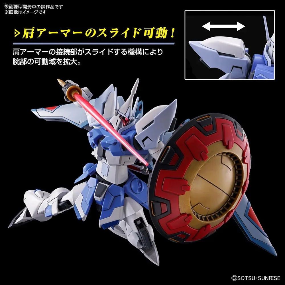 In Stock BANDAI HGCE 1/144 GYAN Strom (AGNES GIEBENRATH CUSTOM) Assembly Model Ver. Anime Action Figures Model Collection Toy