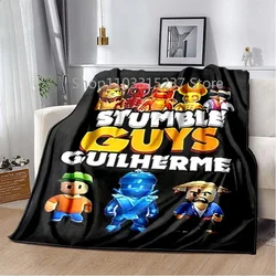 Game Stumble-guys Blankets,Throw Blanket,for Bedroom Living Room Sofa Bed Office Car, Gamer Gift