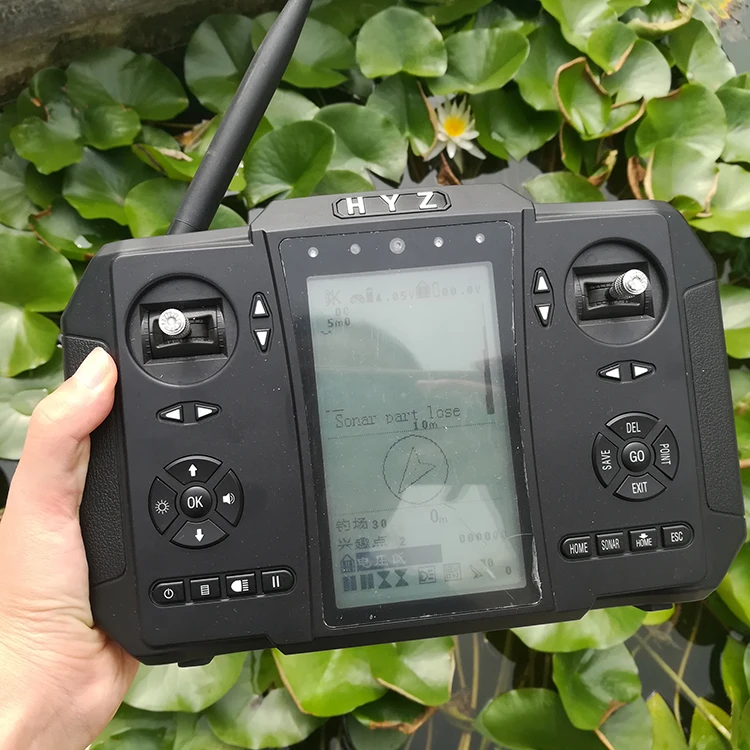 GPS Sonar Fish Finder and Autopilot for Remote Control Bait Boat