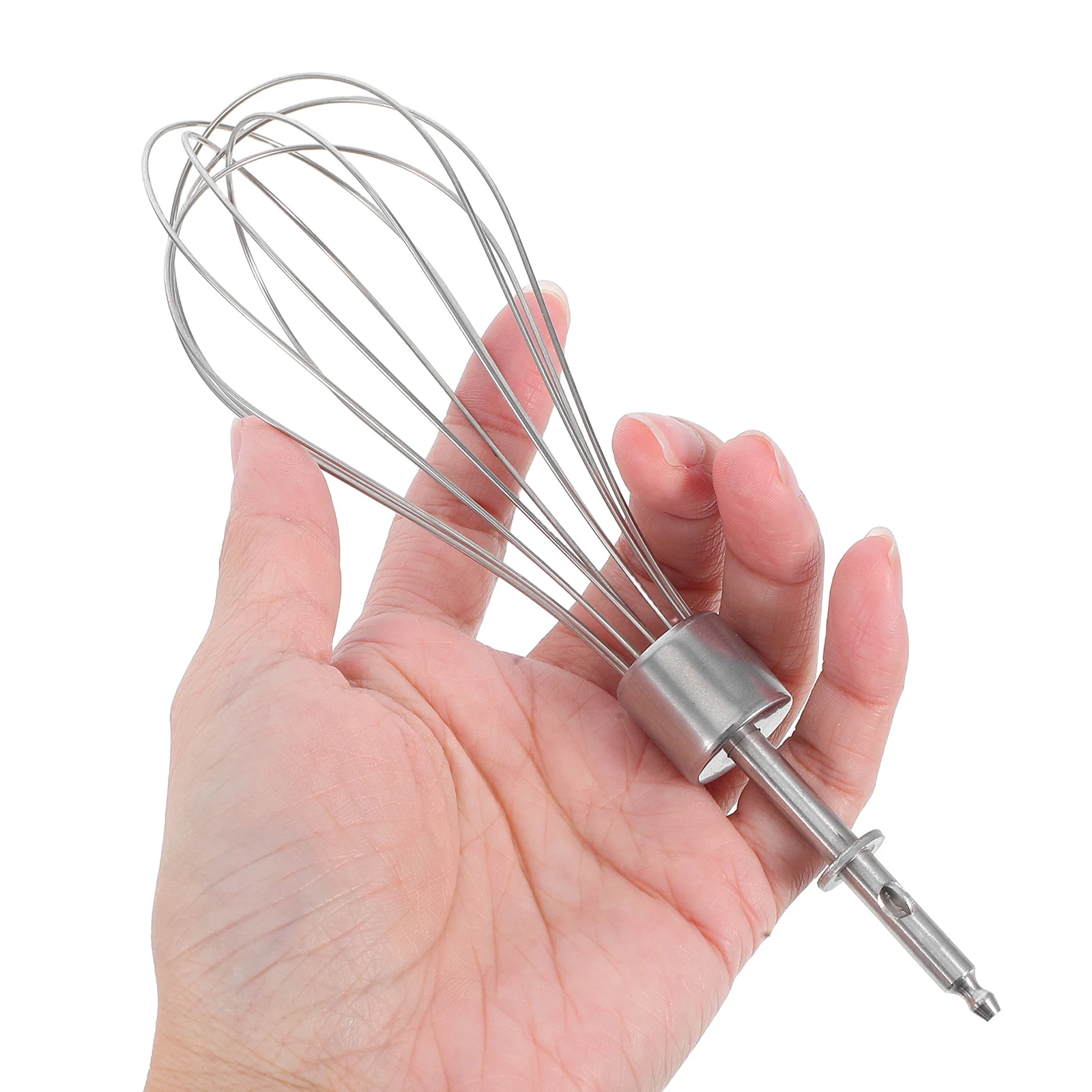 

2 Pcs Egg Beaterwhisk Stirrer Tool Cream Blender Drill Mixer Attachment Accessories Stainless Steel