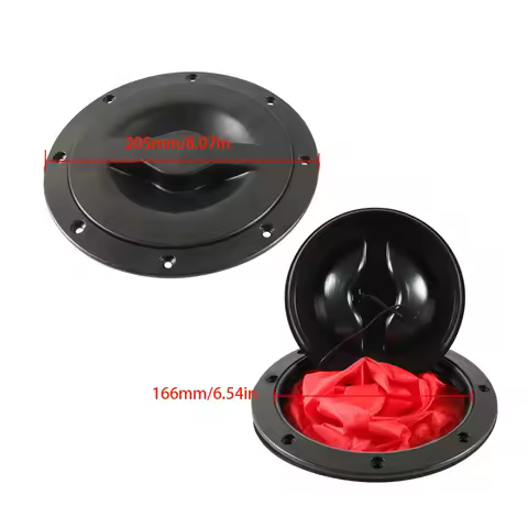 6'' Kayak Hatch Canoe Cover Waterproof Sealing Boat Supply Deck Hatch With Storage Bag Heavy Duty Outdoor A6651-01 760934020368