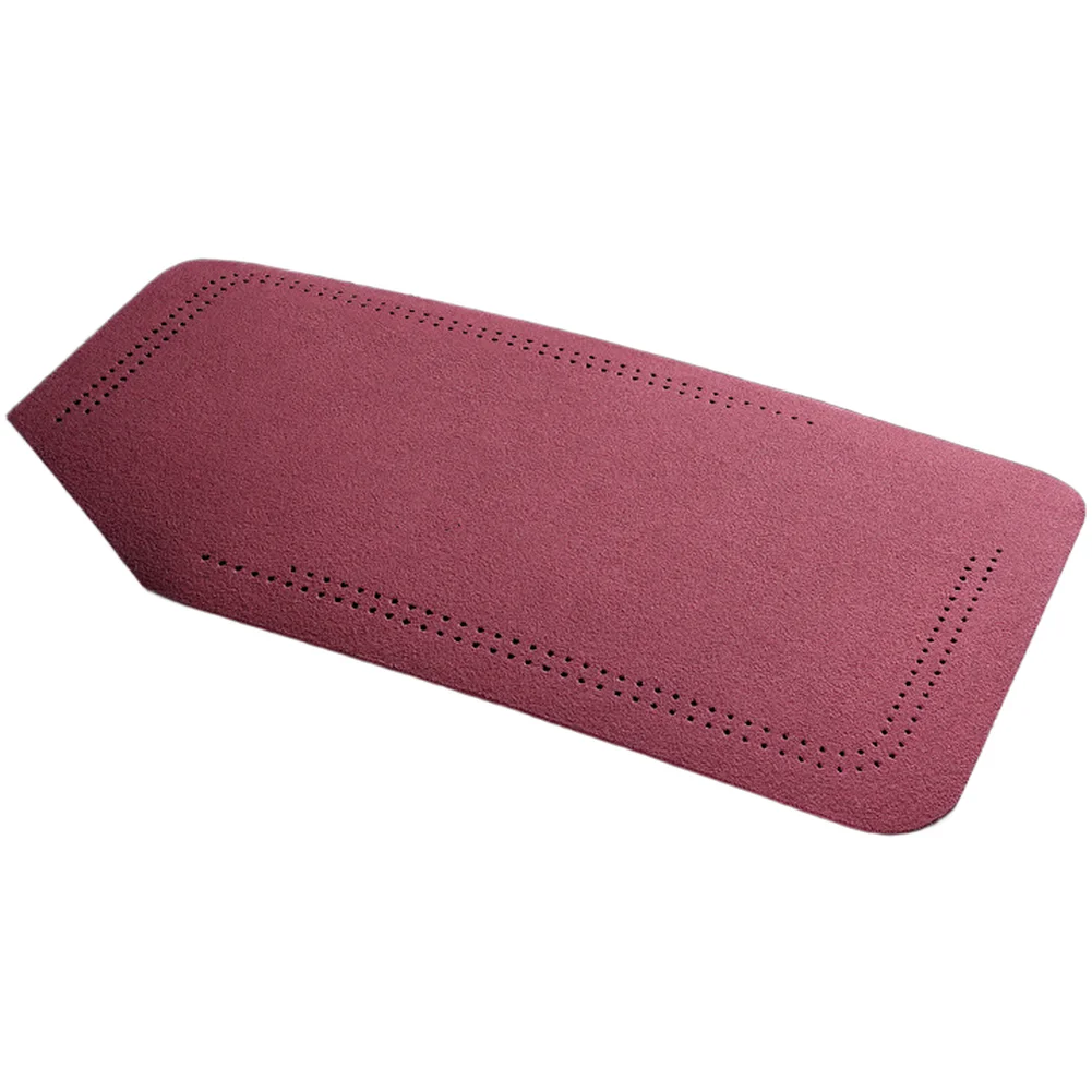 Car Armrest Cushion with Contoured Profile Matching Standard Armrest Box Dimensions for Integrated Visual and Functional Fit