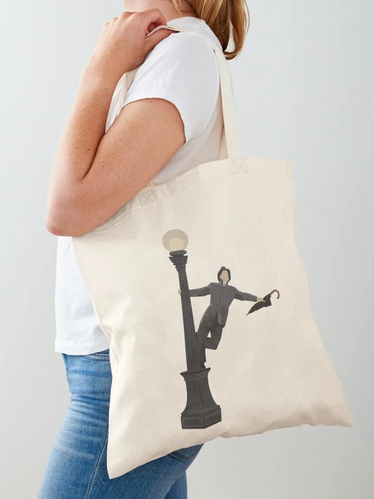 Singing in the Rain Tote Bag cloth bag woman eco pack Gift bag Canvas Tote