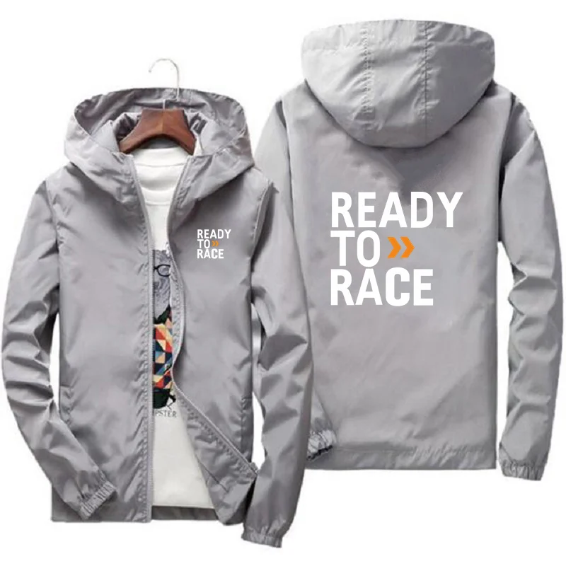 2024 Men Ready To Race Enduro Cross Motocross Bitumen Bike Life Windbreaker Jacket Hooded Coat Thin Hoodies Coat Pilot Clothing