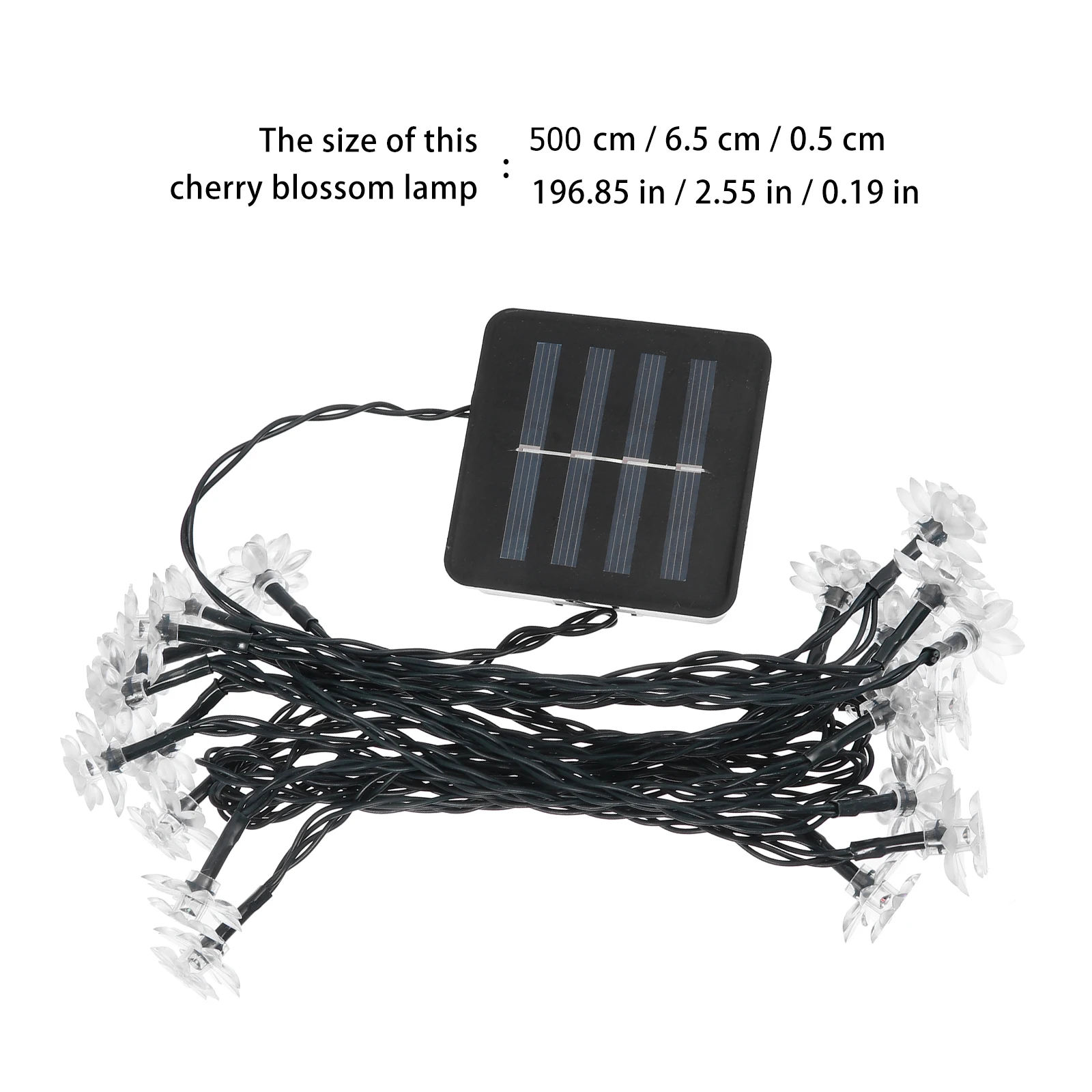 

Cherry Blossom String Lights Lamp Adornment Scene Layout Romantic Decoration Plastic Garden LED Festive Atmosphere