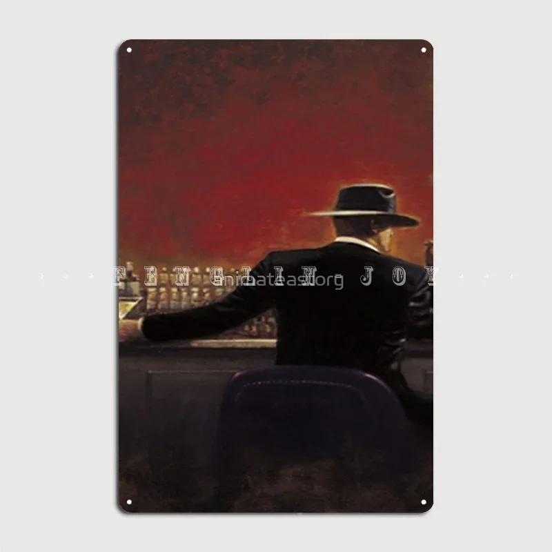 Cigar Bar Or Pub Contemporary Painting Poster Metal Plaque Plaques Cave Pub Decoration Cinema Kitchen Tin Sign Poster