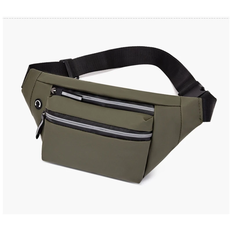 hommes taille Fanny Pack pochette Sport ceinture hanche poitrine bandoulière à main