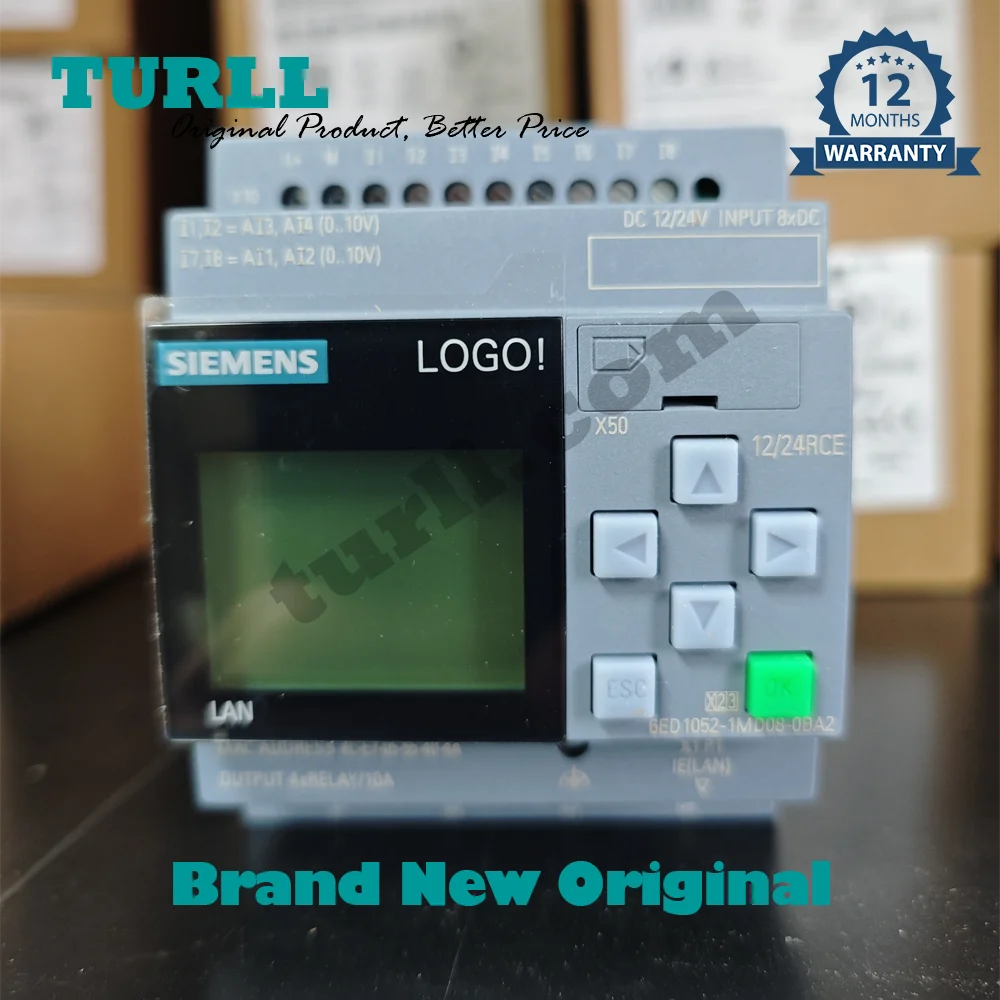 6ED1052-1MD08-0BA3 1CC08 1HB08 6ED1052-1FB08-0BA3 6ED10521MD080BA3 24RCE 24CE 230RCE 12/24RCE Original Neu SIEMENS LOGO 9 – Detail 2