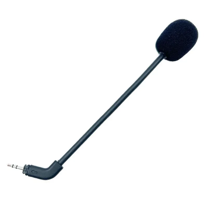 2.5mm Curved Plug 3-section plug Microphone Suitable for Turtle Beach Recon 500 Gaming Headset Headphone Microphone Voice Mic