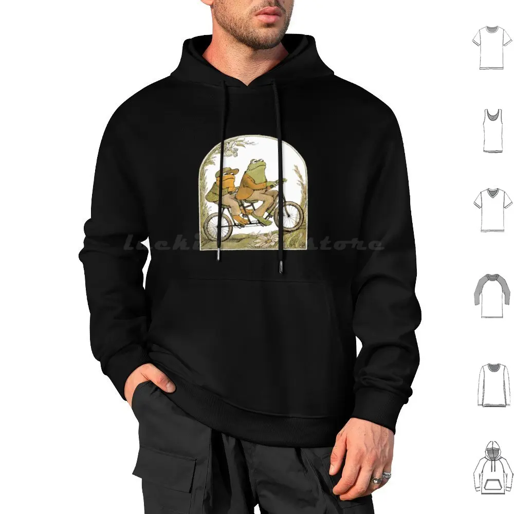 Frog And Toad Classic T-Shirt Hoodies Long Sleeve Frog And Toad Frog And Toad Bike Frog And Toad Riding A Bike Friends