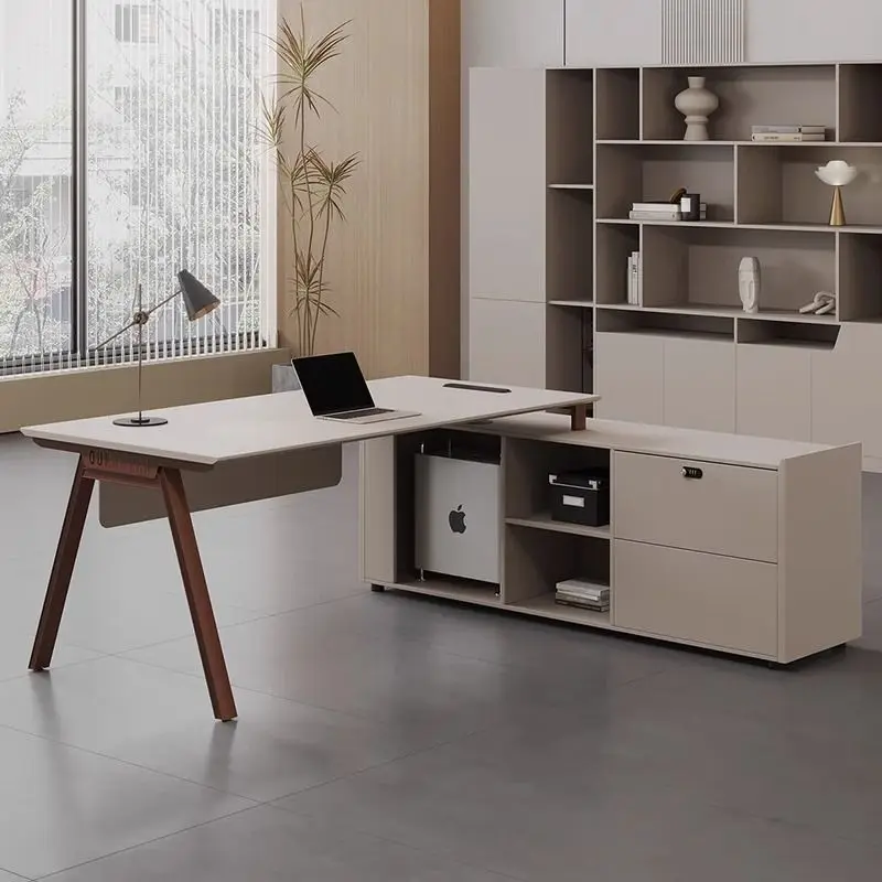 デラックスボスデスク シングルスーパーバイザー 大型クラス プレジデント マネージャー ボスオフィス オフィス家具