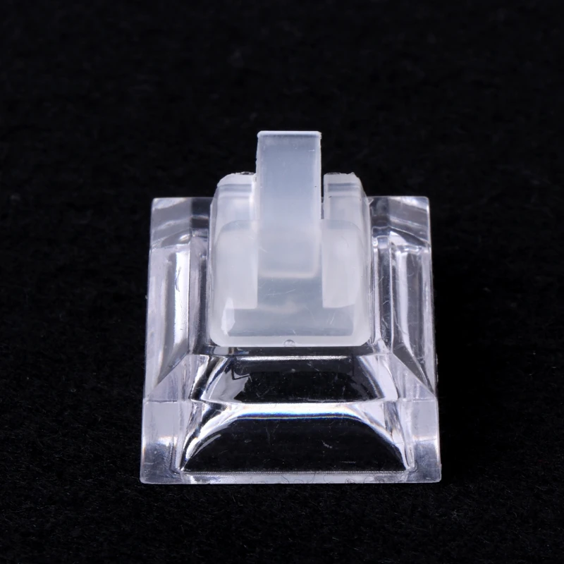 Q0KE Acrylic Transparent Ring Show Display Showcase Jewelry Decoration Stand Holder