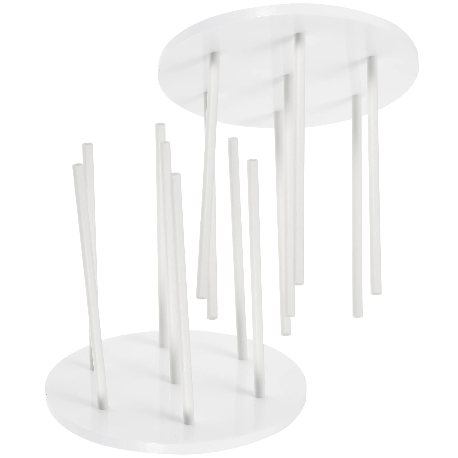 

2Pcs Stylish Lollipop Holder Cake Pops Display Stand for Birthdays Weddings and Decorations