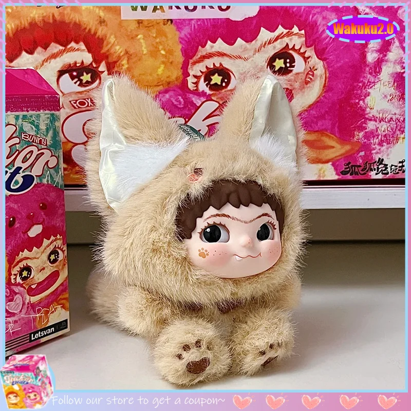 

Новая оригинальная слепая коробка Wakuku2.0, серия Trickor Treat и Wakuku Panda Elevator, экшн-фигурка, сумка-сюрприз, подвеска, подарок