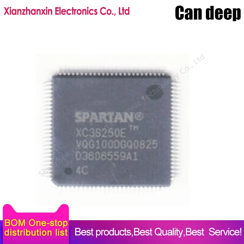 1PCS/LOT  XC3S250E-VQ100 XC3S250E-VQG100  XC3S250E QFP100 The FPGA programmable