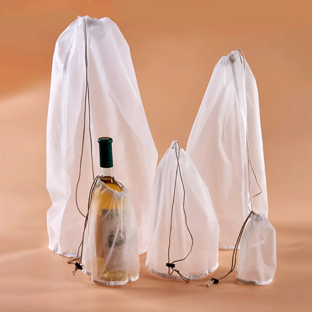 

120mesh Commercial Nut Milk Bag Colander Food Special Wine Strainer Nylon Fine Mesh Cheese cloth Coffee Filter