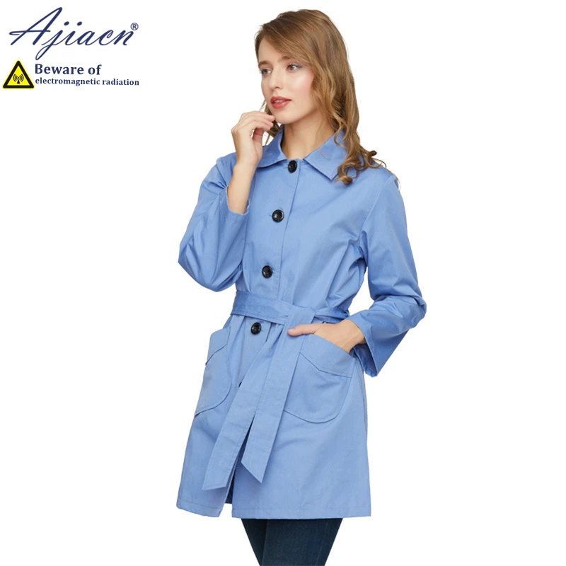 

Anti-radiation metal fiber overcoat Electrical equipment room, Machine room Electromagnetic radiation shielding work clothes