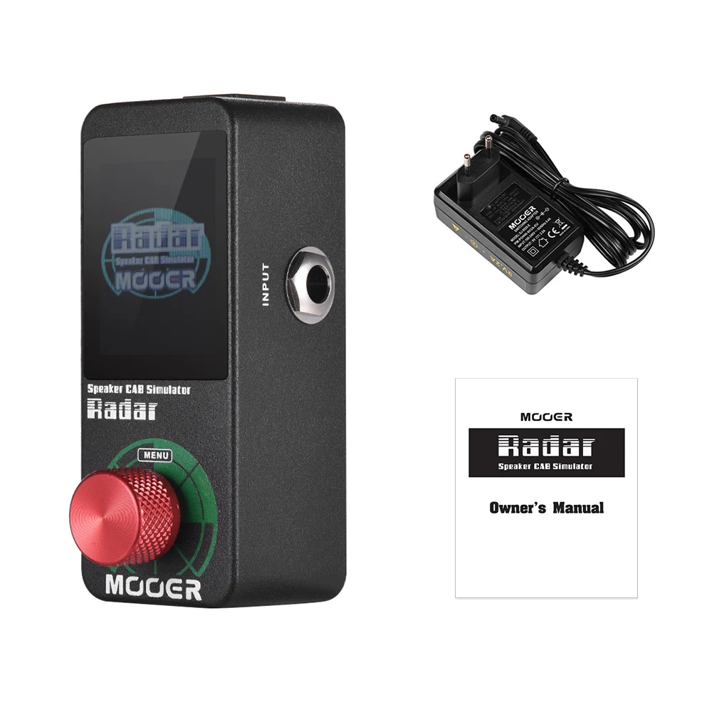 

Mooer Radar Simulator Guitar Effect Pedal for Bass Guitar Effect Pedal Microphone Amp Simulation 30 Speaker Cab Cabinet Effector