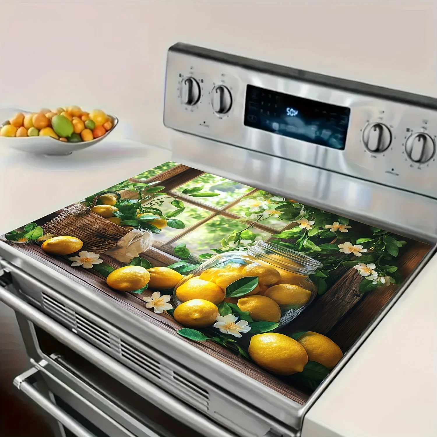 Lemon Window Stove Top Cover, - огляд і ціна Kitchen Appliances Electric Stove