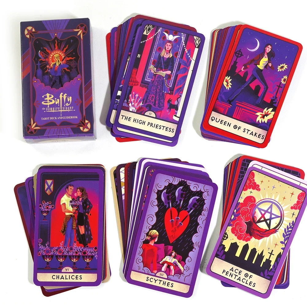 Picture 3: 1Pcs Deck Tarot Buffy The Vampire Slayer Tarot English Oracle Cards Fate Divination