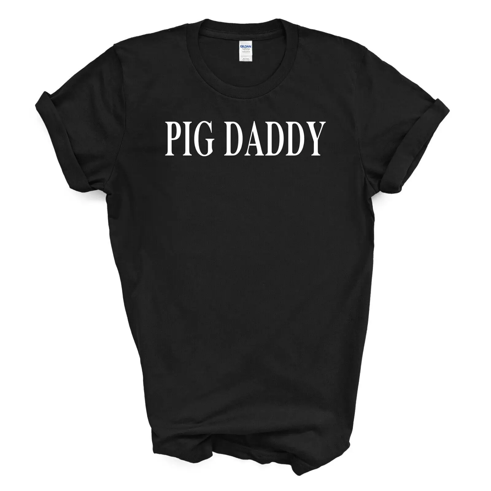 PIG DADDY T Shirt - Black Medium