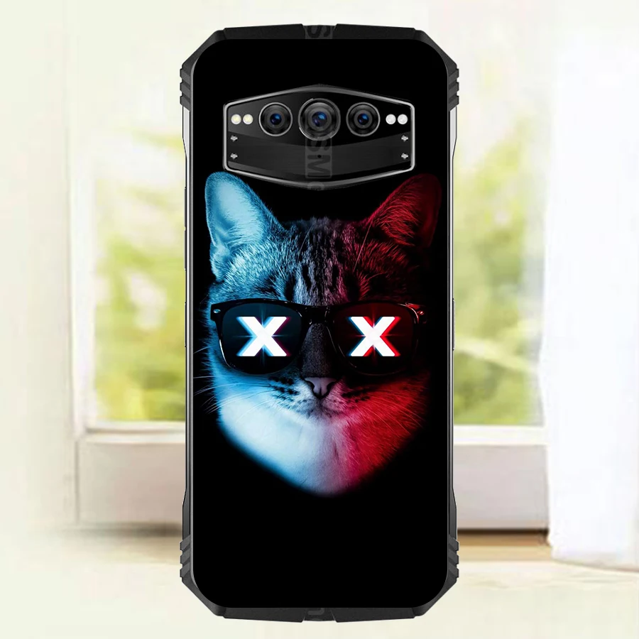 Animal Colorful Case for Doogee S100 Case Black Silicone TPU Cover for Doogee S100 Pro