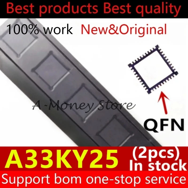 

(2pcs)A33KY25 QFN-40