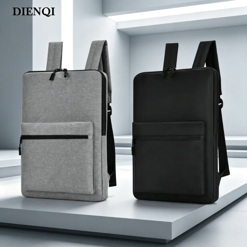 Minimalist Waterproof Outdoor Bags Portable Backpack Waterproof Storage Laptop Shoulders Bag Ultra Thin Versatile Student Bag