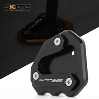 For KTM 1290 Super Duke R gt 2013-2016 2017 2018 Motorcycle CNC Aluminum Side Stand Enlarger Extension Base Plate With logo