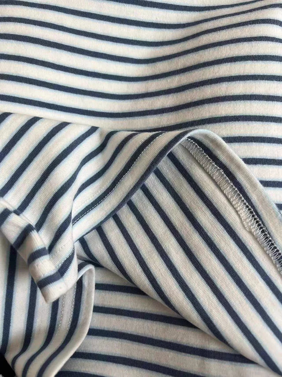 Chic Striped Slim Crop Tops Women Summer Sleeveless Cotton Cropped Camisole American Vintage Streetwear Sweet Y2k Tank Top New