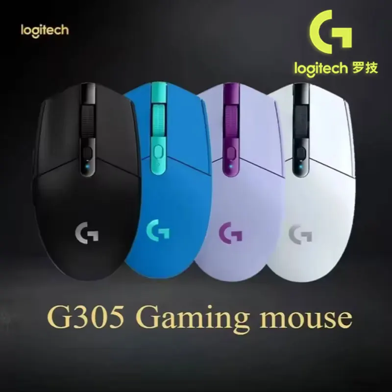 

Logitech G305 LIGHT SPEED Wireless Competitive Mouse: LIGHT SPEED Wireless Stable Connection+HERO Sensor Precise No Drag Shadow