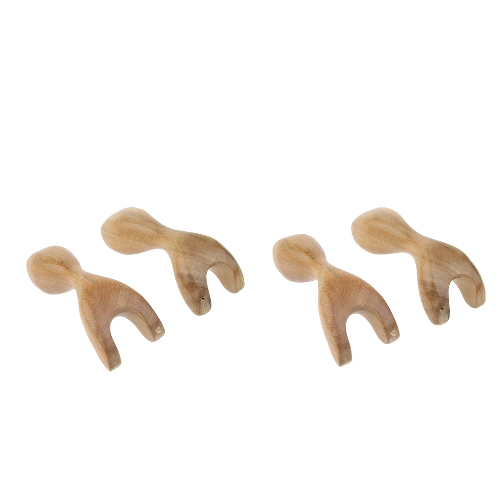 

Wooden Trigger Point Massager Full Body Scraping Board Muscle Scraper Tool Gua Sha Tool for Body Wood Therapy Kit