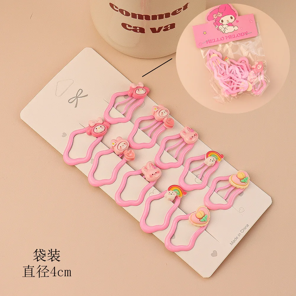 

10pcs hairclip cute clip hairclip forehead back broken hair side bye clip