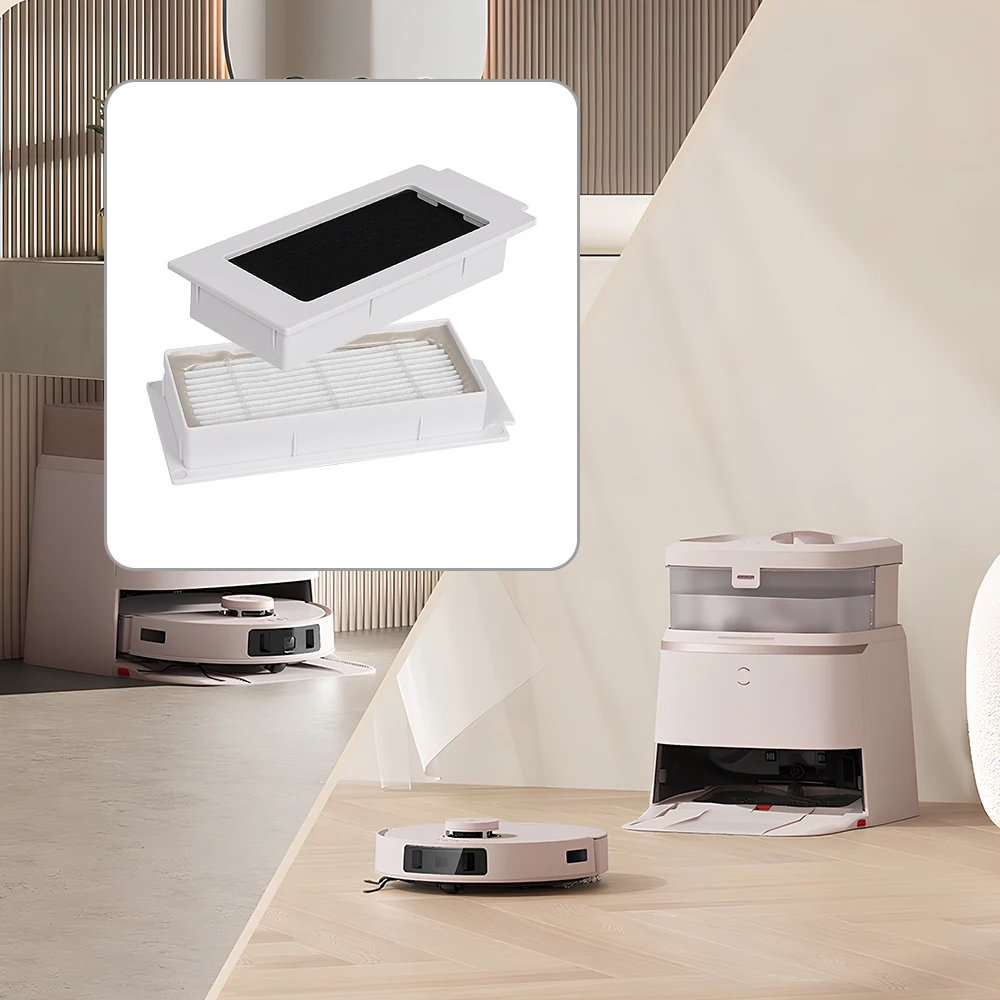 فلتر HEPA لـ ECOVACS DEEBOT T30S Combo T30 Pro Omni T30 Omni T30S T30S AI T30S CARE T30S Pro T30C Pro جهاز آلي لتنظيف الأتربة
