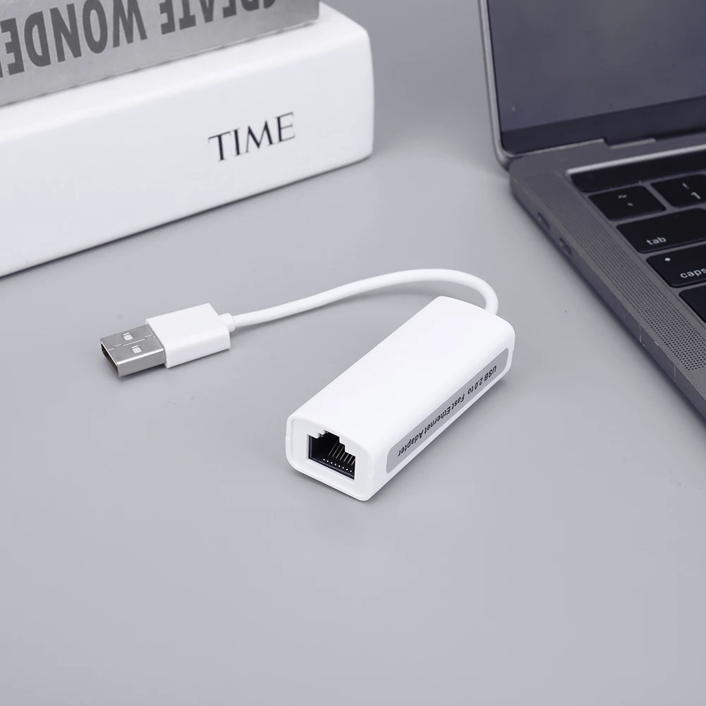 محول USB إيثرنت لنينتندو سويتش ، بطاقة الشبكة وي يو ، كابل الإنترنت ، كمبيوتر محمول ، 10 Mbps ، 100Mbps ، RJ45 Lan