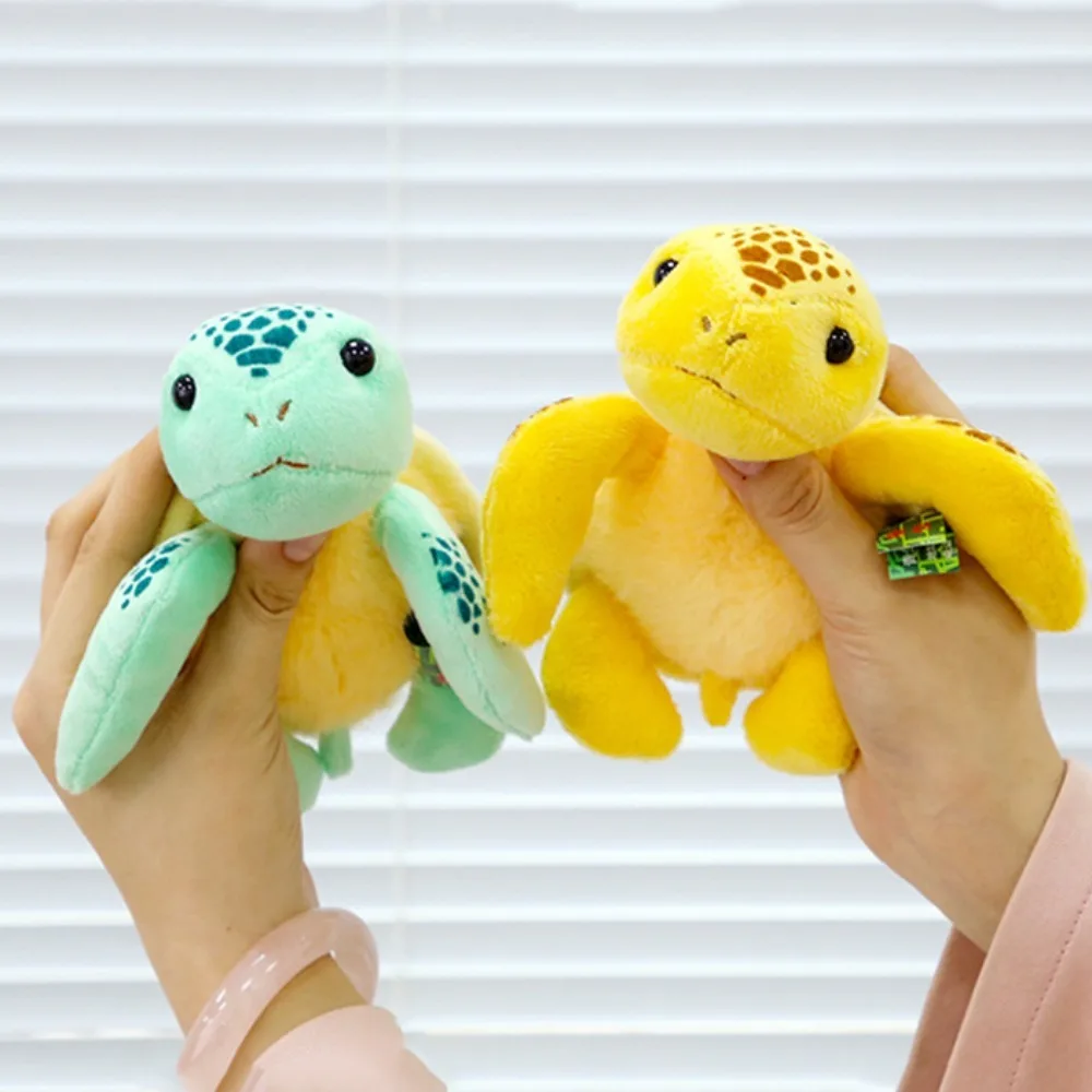 

Sleeping Mate Marine Animal Tortoise Fluffy Stuffed Sea Turtle Stuffed Ins Collection Little Cat Home Decor