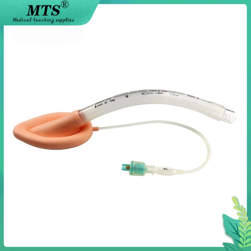 Masque médical jetable en Silicone, Tube des voies respiratoires, pour enfants et adultes, taille 1.0/1.5/2.0/2.5/3.0/4.0/5.0