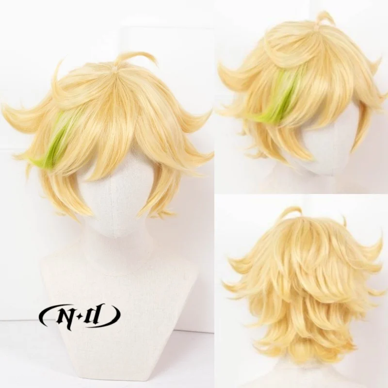 

ND Sora Harukawa Cosplay Wigs Hairpiece Ensemble Stars Cosplay Hair Wigs for Comic Con Coser Costume Theme Party Heat Resistant