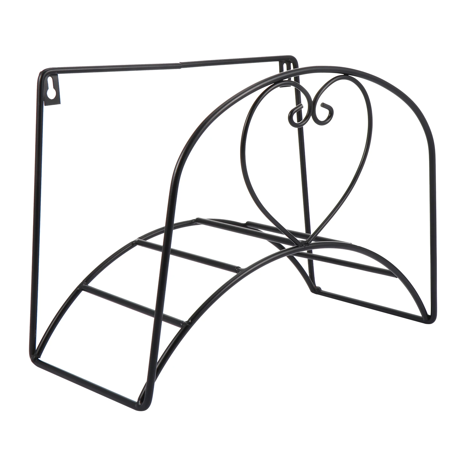

Garden Hose Bracket Wall Mount Iron Pipe Holder Bracket for Use Soft Hose Wall Mount Irrigation