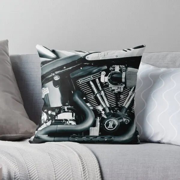 Engine  Printing Throw Pillow Cover Bed Cushion Square Wedding Anime Home Case Throw Decor Sofa Pillows not include One Side