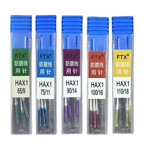 3/15Pcs HAX1 Household Sewing Machine Needles Universal Regular Anti-Jumping Machine Needles DIY Sewing Accessories