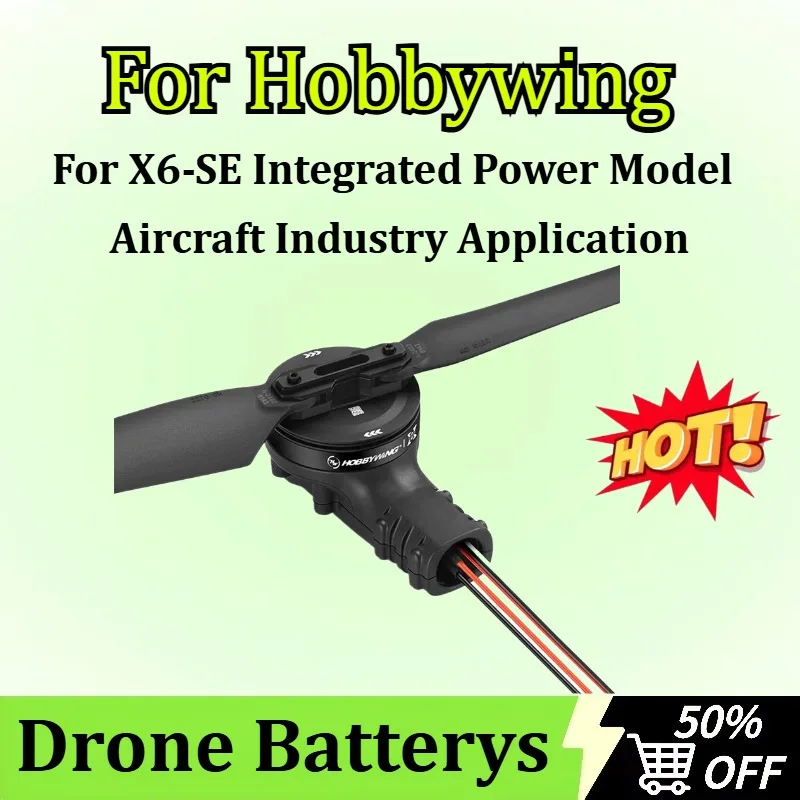 

For Hobbywing X6-SE Integrated Power Model Aircraft Industry Application Light Weight 6S Battery 2270 Propeller Blade