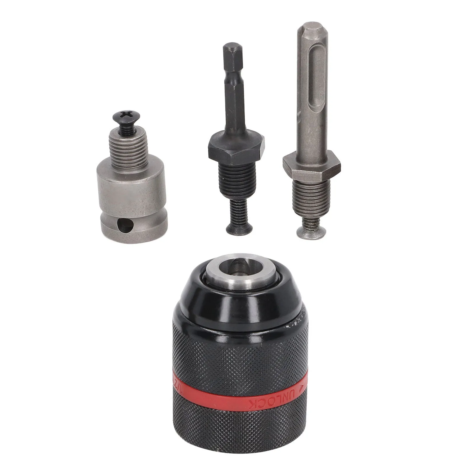 Auto Apertar Mandril para Mão Brocas Elétricas, Mount Power Tool Peças Acessórios, 1/2 a 20UNF