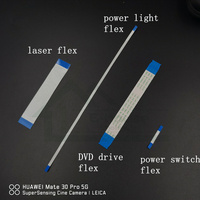 For Playstation 5 PS5 V1.0/2.0 Console DVD Drive Laser Len Power Switch Power Light Flex cable Ribbon Cable replacement