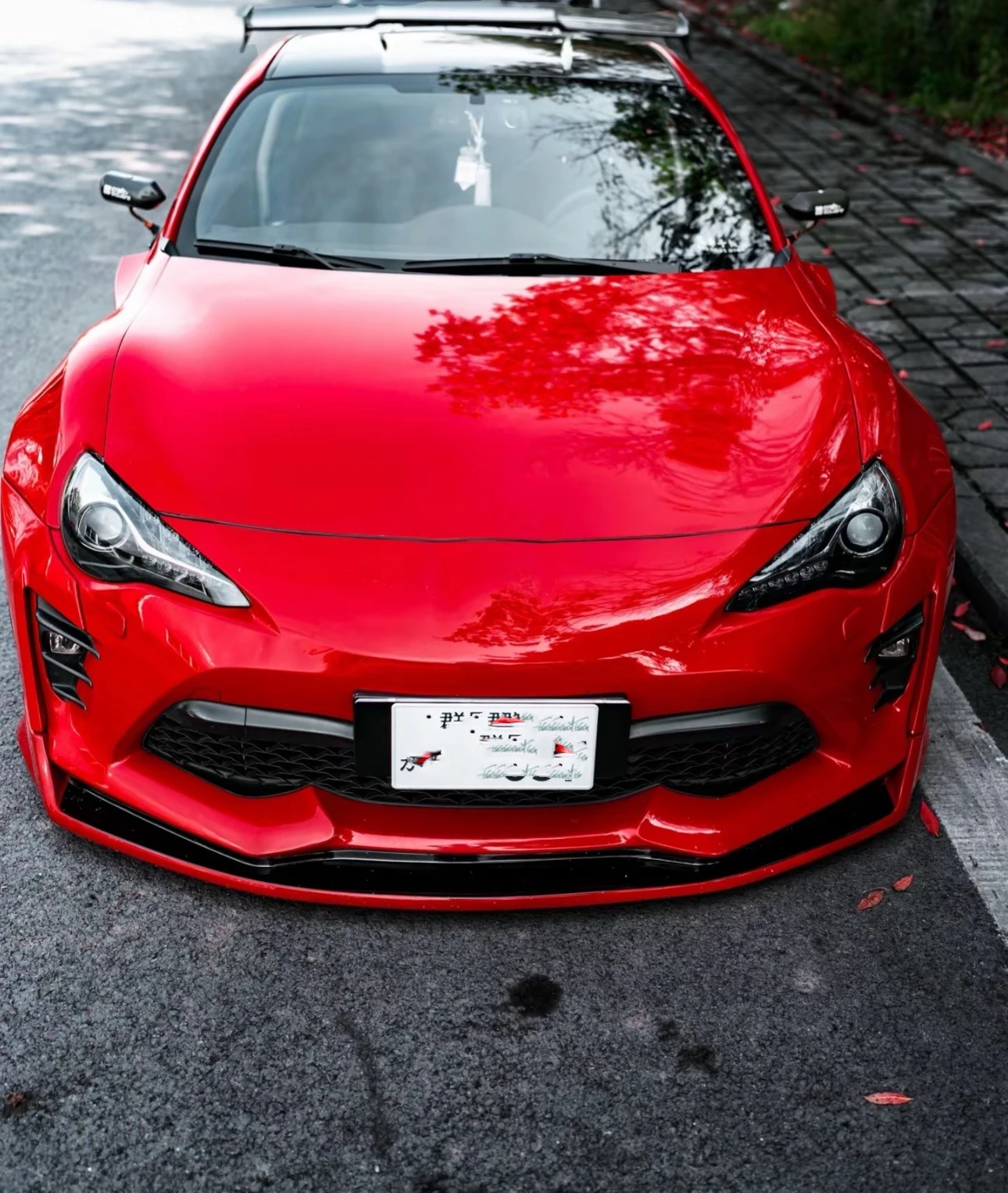 Wide Body Kit For Toyota Gt86 Subaru Bez 86 Brz Upgrade AG Style Wide Front And Rear Bumpers Spoiler Hood