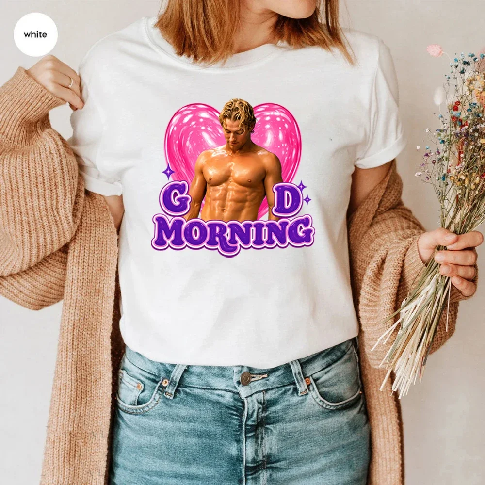 Dean Di Laurentis Good Morning Shirt Off Campus Briar U Romance Hockey T-shirt Di Laurentis Off Campus Inspired Tee Y2k 90s Tops